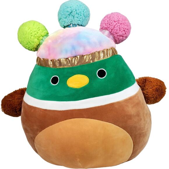 Kelly Toys Squishmallows 16" Squish Doos Avery Mallard Duck Plush Super Soft - Picture 1 of 5